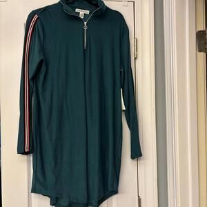 Eye Candy Dress Woman's Size 1X Large Strap Neck Line Green Brand New With Tags